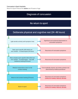 Return to Sport protocol – Adults